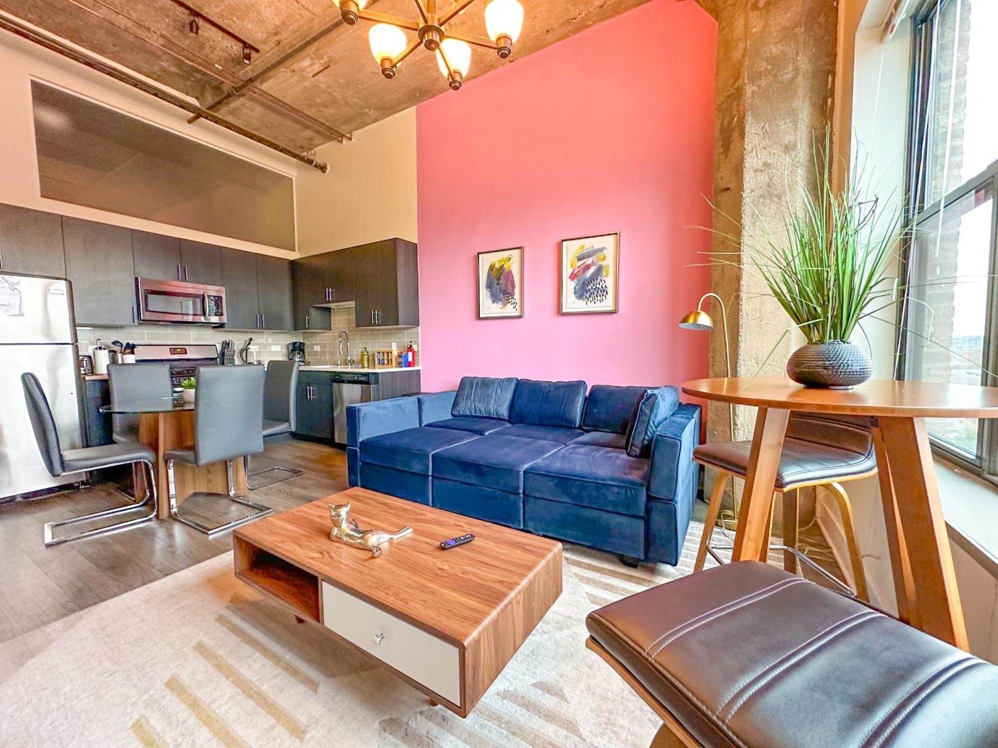 Modern 2Br Loft With Amazing City Skyline View And Optional Parking For 8 Guests Near Mccormick Place And Soldier Field Chicago Exterior photo